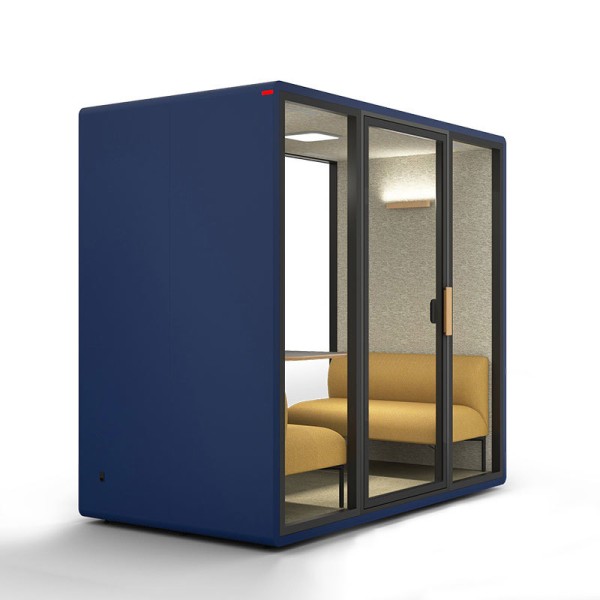 Workplace Prefab Soundproof Room Privacy Cube Pod Office Noise Reduction