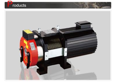 2.1 - Máquina Gearless da tração de 4,1 quilowatts com o motor do elevador de Montanari