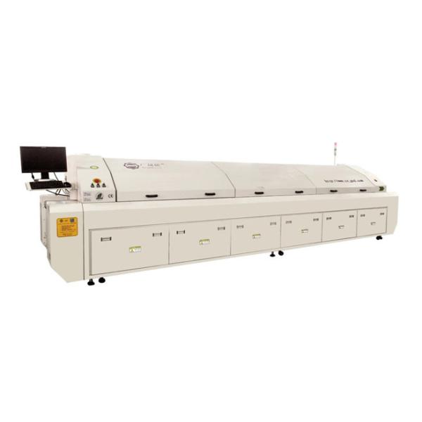 10 Stage Wave Soldering Oven With Adjustable Crest Height Range For 500mm PCB