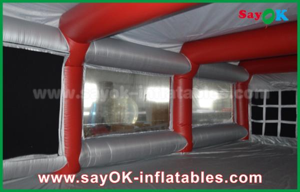 Cabine de pulverizador inflável impermeável do PVC da barraca do ar da barraca inflável da garagem para a pintura com pistola do carro