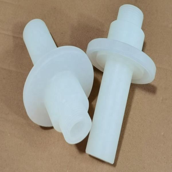 OEM Custom Precision CNC Rigid Prototype Bushing Machining Peças POM de plástico