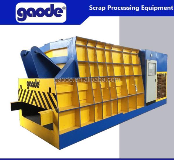 ISO Automatic  Container Shear Processing Waste Hydraulic Metal Baler