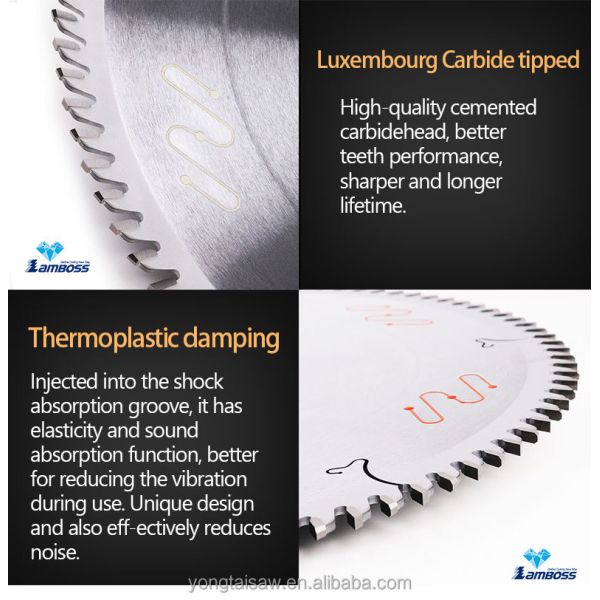 Lamboss Custom Sliding Table Circular Saw Blades for Laminate MDF Circular Saw Blades