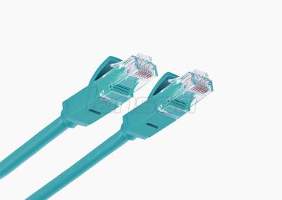 Revestimento flexível modular do cabo ROHS da rede do cabo de remendo 3m do conector Cat6A da tomada