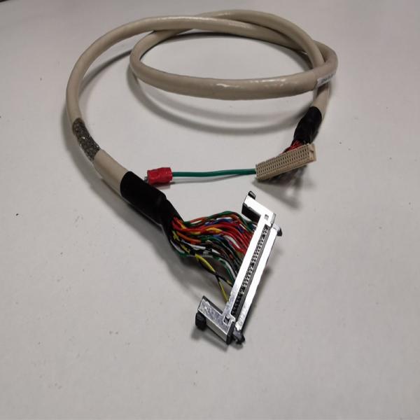 OEM ODM Lcd HRS JAE JST I Pex Cable , Lvds Display Cable Silver Terminal