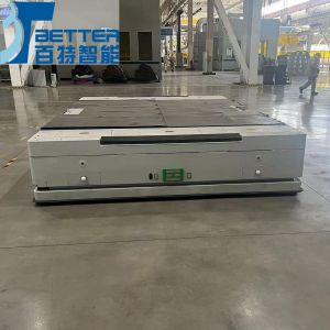 Chariot de transfert motorisé industriel de grande taille pour le transport de matériaux lourds