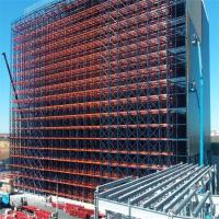 Repositório de paletes de revestimento em pó Edifício com suporte ASRS Construção Q235 Aço