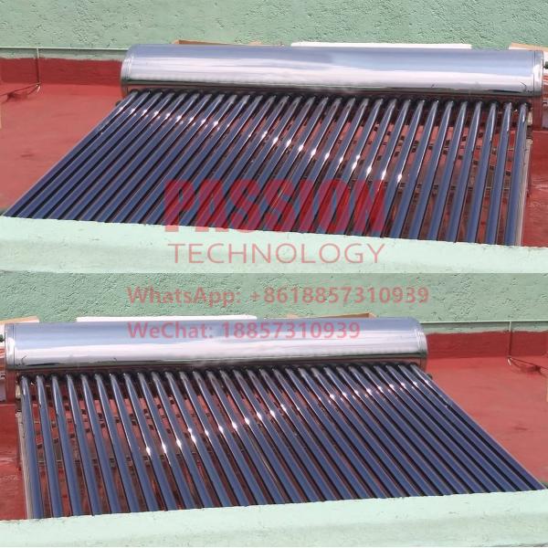 304 Stainless Steel Solar Water Heater Low Pressure Vacuum Tube Solar Collector