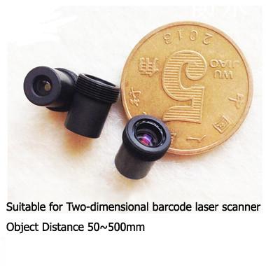 1/3 5.98mm F6.5 M6.5*P0.35 mount Non-distortion lens with object distance 50~500mm