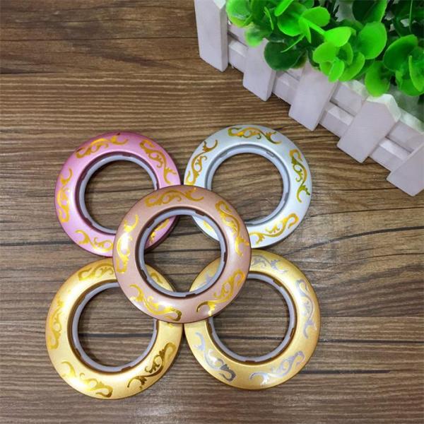 Fashion Prime ABS Plastic Custom Curtain Rings Circles Rod Accessories