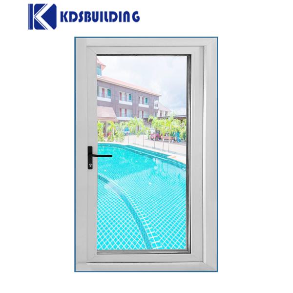 KDSConstrucción Moderno diseño PVC Baño Vidrio congelado Puertas interiores