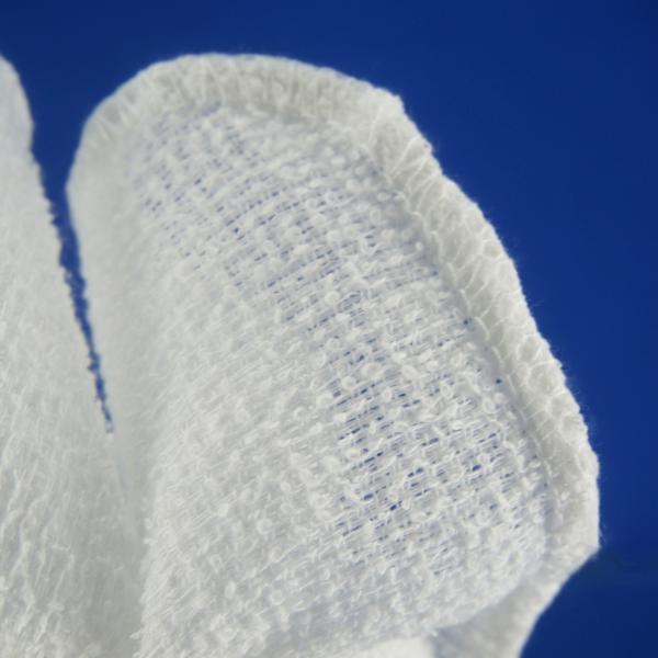 White 100% Cotton refreshing airline hot face towel for aircraft