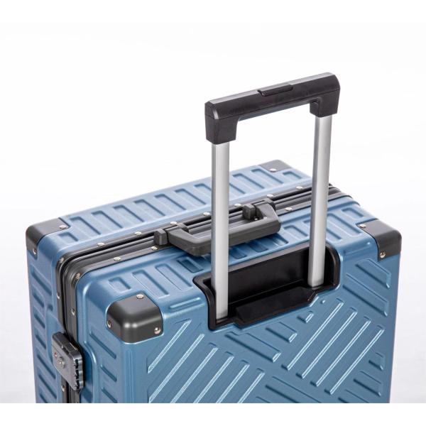 Aluminum Frame Hard Travel Luggage Suitcase Customizable Odor Free