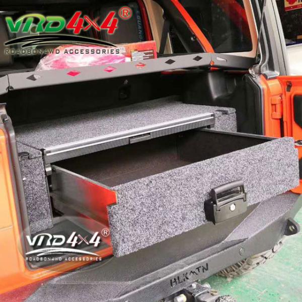 OEM 4x4 4WD Storage Drawers Fridge Slide Module Rear Drawer 4x4 Cars Interior Upgrade Cargo Drawer for JK /JL/ FJ Cruise
