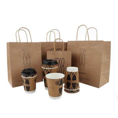 Multi Purpose Kraft Personalised Takeaway Paper Bags For All Occasions
