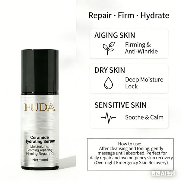 Ceramide Hydrating Serum，Ceramide Peptide Repair & Hydrating Serum