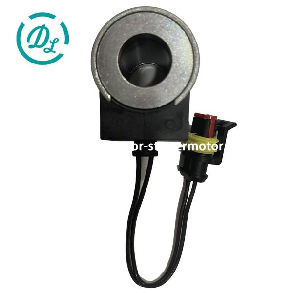 40291300 31Q6-20131 Solenoid Coil Excavator Spare Parts XCMG 24VDC