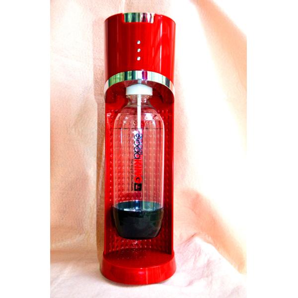 Plastic / ABS Homemade Commercial Soda Water Maker Food Grade Red
