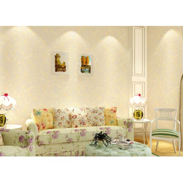 Золото и серые флористические съемные обои, дизайн дома обоев современного искусства