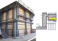 Appareil de fusion électrique de verre de 120 t