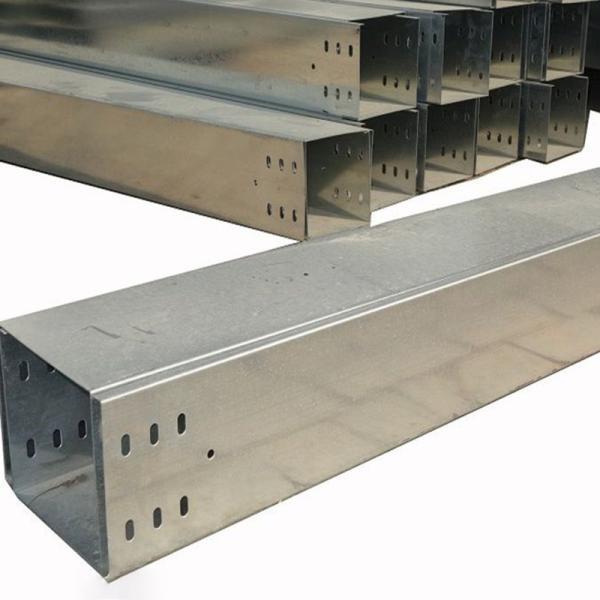 Cable Tray Galvanized Steel With Floor Mounted Installation Method And Accessories Bracket