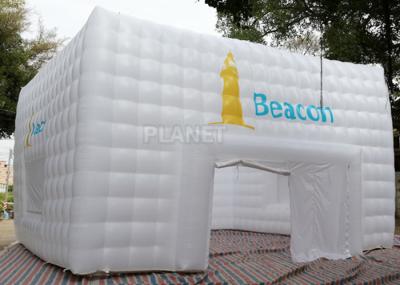 O grande pano inflável branco da barraca 420 D Oxford do cubo aplica-se à feira profissional