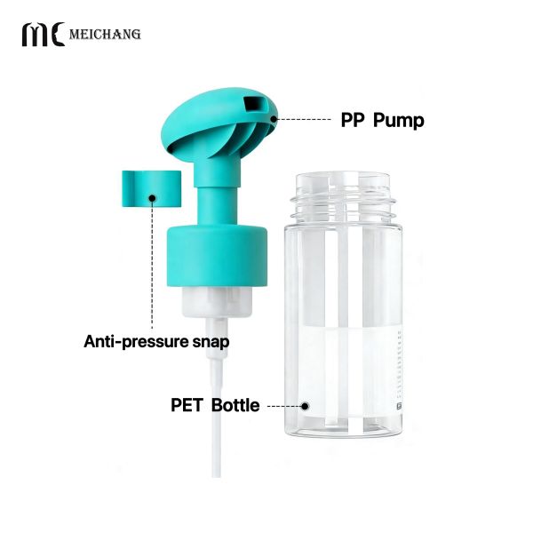 80ml 100ml 150ml Pebble-Shaped Foam Bottle For Kids Care & Skincare(MC-431)