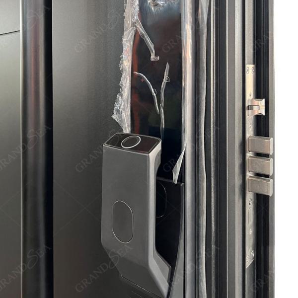 Invisible Hinge Aluminum  Glass Pivot Door American Style Entrance Door Security Door