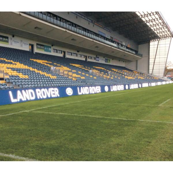 Factory direct sale IP65 outdoor P10 stadium perimeter led display board for sports events advertising