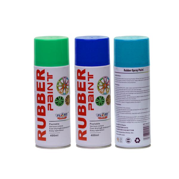 Cool ,Colorful 400ml Aerosol Rubber Car Wheel Hub Paint Personality Of Car