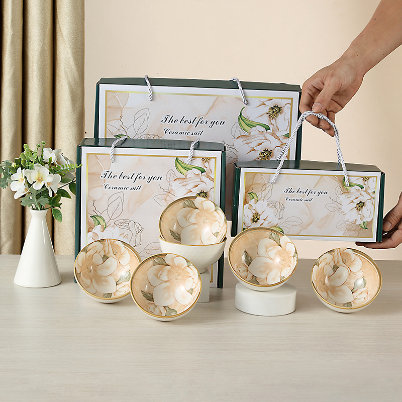 Набор Tableware микроволны безопасный белый керамический для домашней обедая пользы