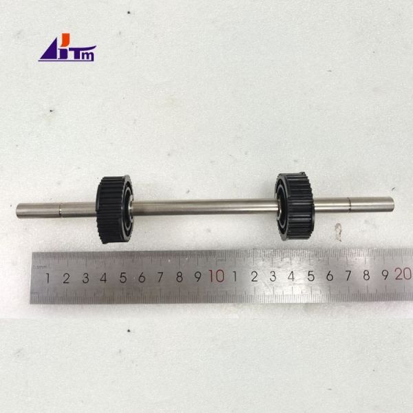 Genmega G2500 Dispenser Pulley Shaft Assy ATM Repair Parts 15111985-1-07