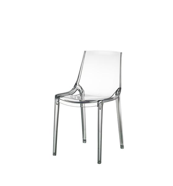 Indoor Clear Acrylic Chair Comfortable OEM Wedding Dining Chair