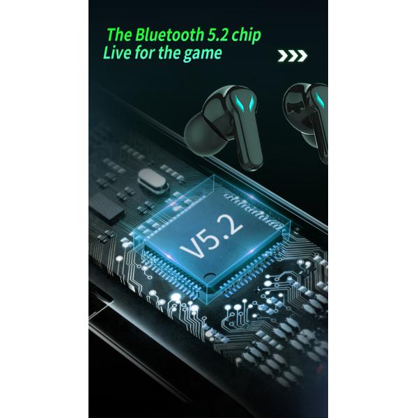 ABS True Wireless Stereo Gaming Headset In Ear Earphone RoHS