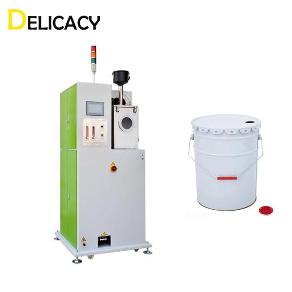 Pescoço automático no equipamento de fabricação do cilindro de aço para a fatura das latas de 10L 25L