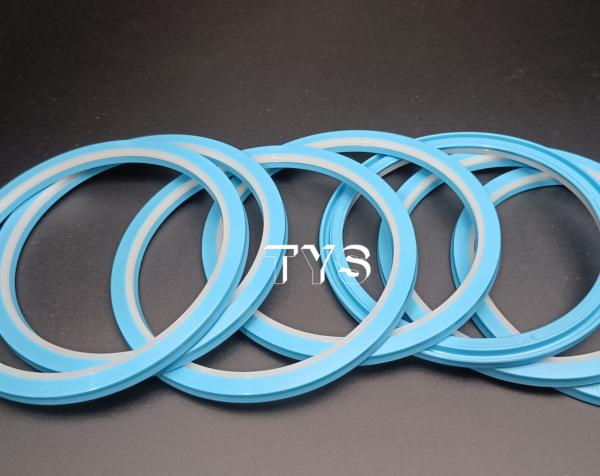 95x110.5x6.3 size blue&White High Quality Buffer Ring Seal For Excavator Hydraulic Rod china suppier Seal HBY