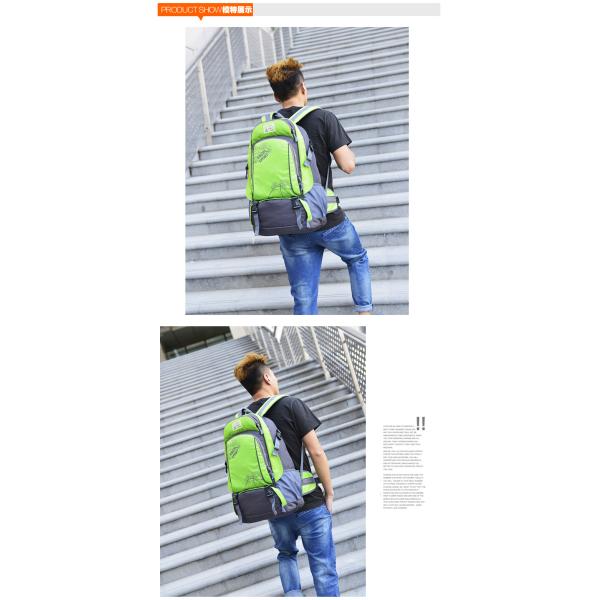 Wholesale Travelling Bag Big Capacity Double Shoulder Bag Female Outdoor School Student Man's Bag
