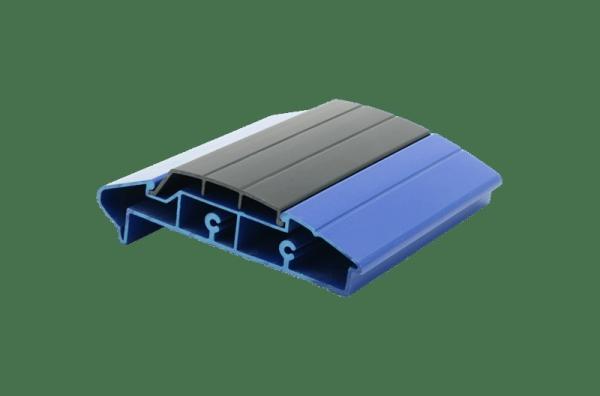 Hotel U Strip PVC Horse Fence ABS White Extruded Plastic Profiles Customized