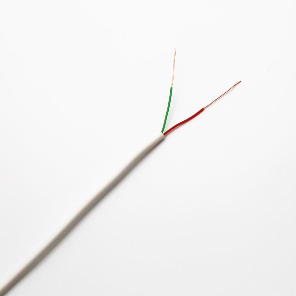 Flat 2 Cores Indoor Telephone Cable HBYV Indoor 0.4mm/0.5mm Copper Conductor