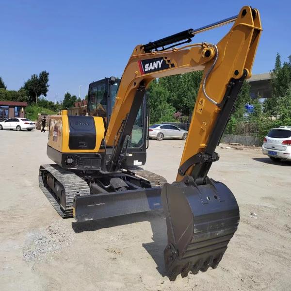 36KW SANY SY55 Mini Excavator 5.78TON Crawler Digger with Advanced Technology