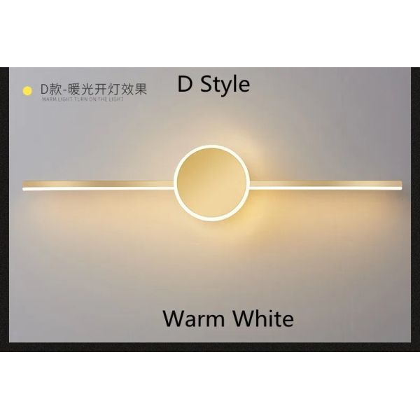 Golden Mekup Lighting Bathroom lamps Large L 80 60 40cm Mirror Front Light(WH-MR-92)