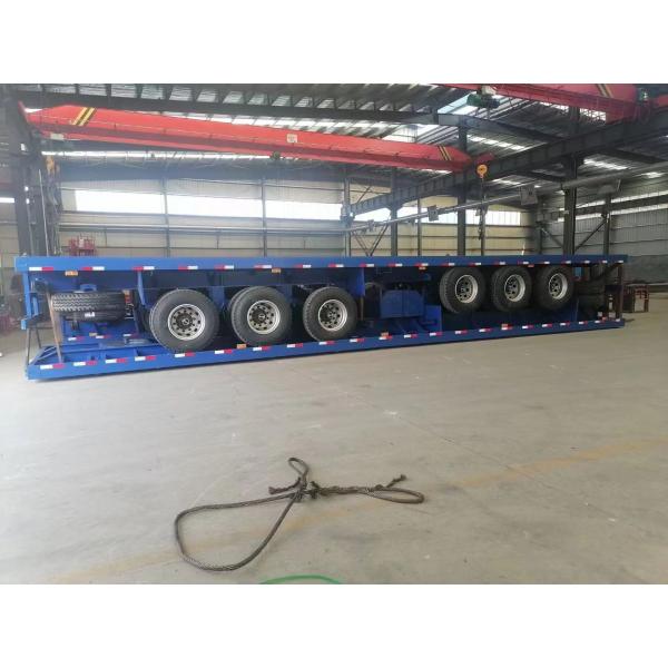 Новая Три-цапфа 40 ноги тонн шасси контейнера планшетного Semi перевозит трейлер на грузовиках