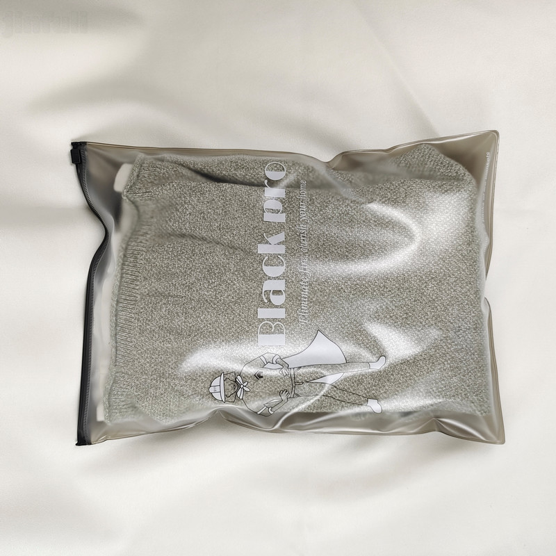 Подгонянная сумка напряжения тока мешка PVC молнии Degradable пластиковая напечатанная