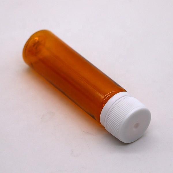 Capuz à prova de adulteração 10 ml garrafa de plástico líquido para vitamina líquida suplemento de colágeno PET