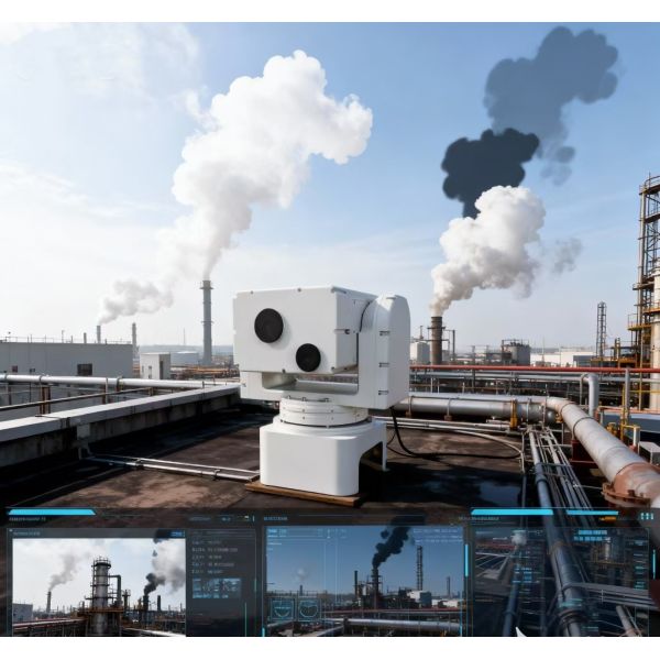 Military Aqi Air Quality Monitoring Station Gas Detector Waterproof