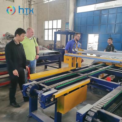Linha de produção de telhas de concreto de alta produtividade