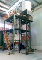 Machine écumante écumante continue de polyuréthane vertical de machine de bulle ronde