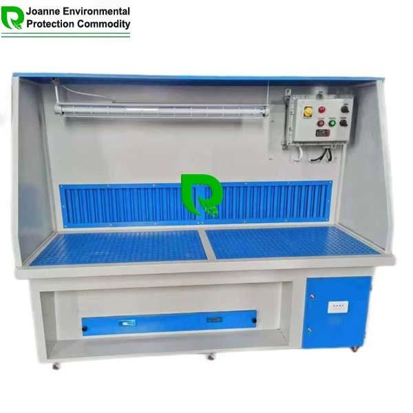 Customized Electric Extraction Table Mobile Downdraft Workbench 1.5M Dust Collection Table
