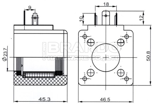 c8x27c Тип гидравлическая катушка 02-101726 110VAC 02-101728 220VAC Vickers соленоида
