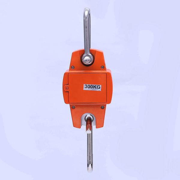Célula de carga digital de alta precisión 300KG Acero OEM 3*AAA Pila seca OCS-L Mini grúa báscula gancho industrial báscula